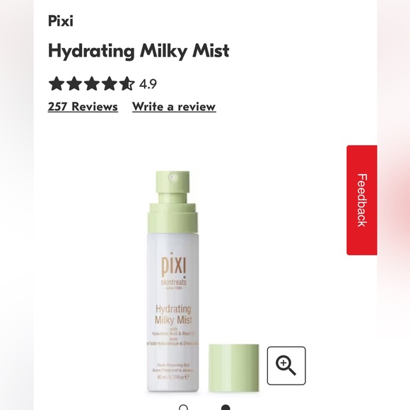 30mlx5 Pixi Hydrating Milky Mist - Picture 3 of 3